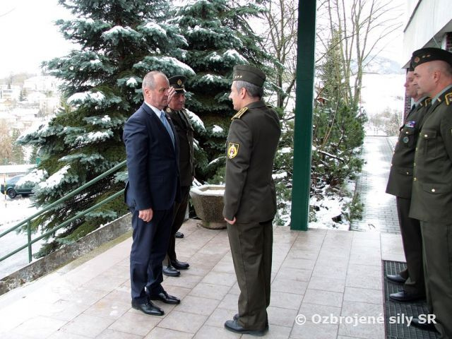Návšteva Ministra obrany