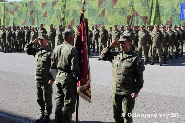 Slávnostný akt prevzatia funkcie veliteľa 