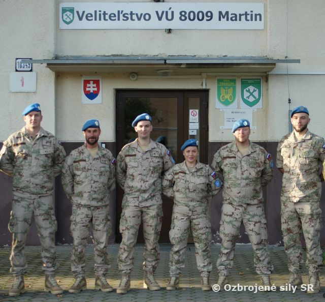 Rotácia príslušníkov práporu v misii UNFICYP