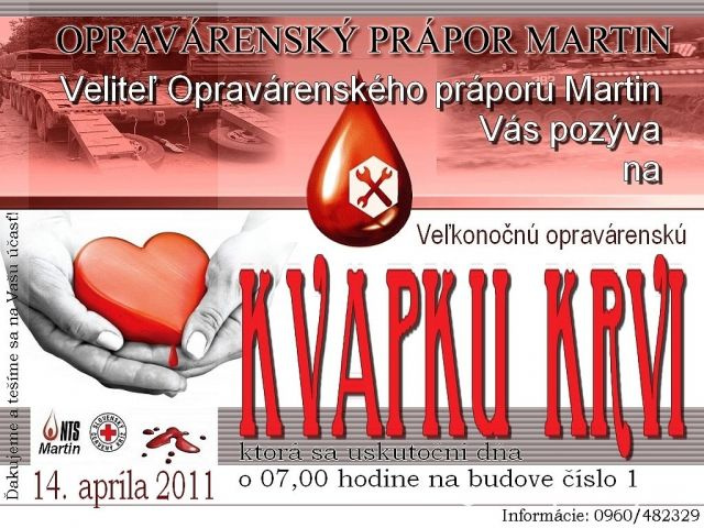 Veľkonočná kvapka krvi