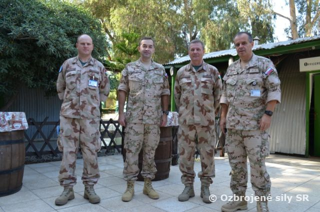 Do UNFICYP zavítal NGŠ OS Maďarska