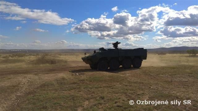 Príslušníci levickej 1. mechanizovaného roty na cvičení BRAVE WARRIOR