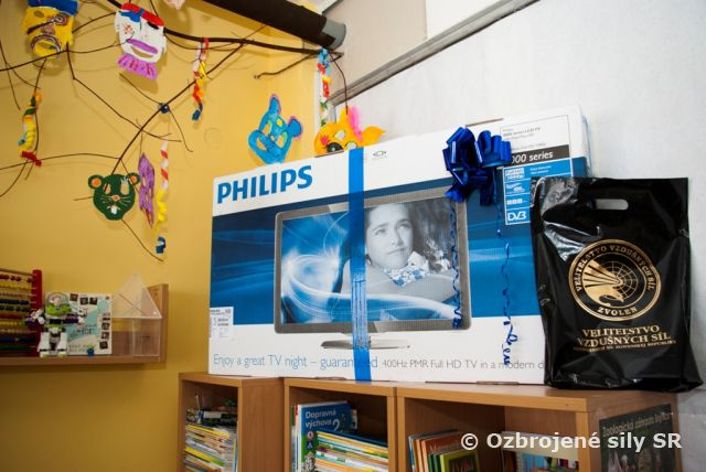 Aj malí pacienti boli dnes obdarovaní