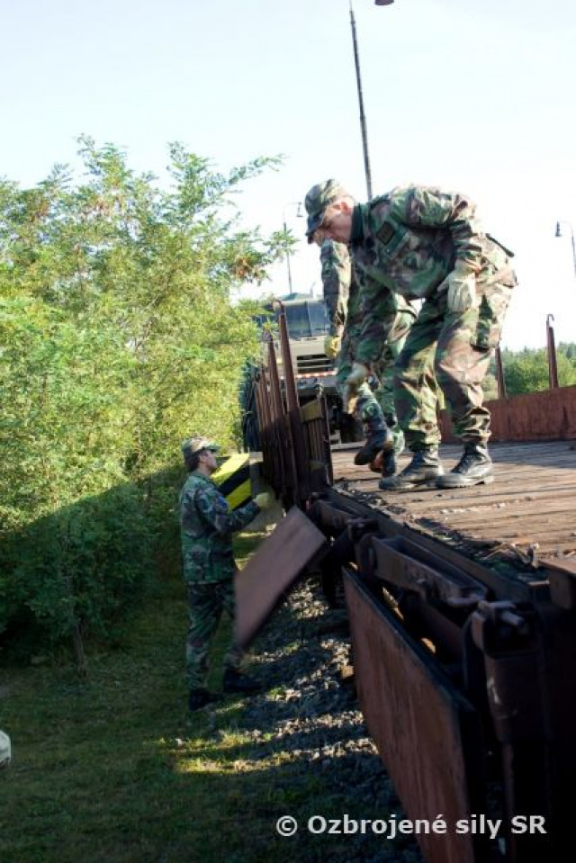 Výcvik v preprave po železnici