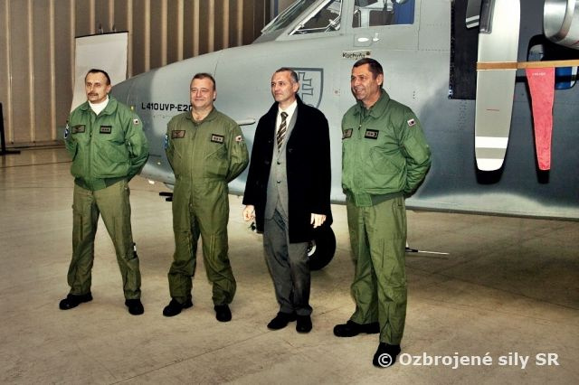 Krst nových lietadiel Vzdušných síl OS SR