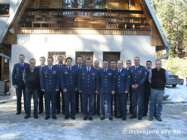Pracovná porada náčelníka Odboru pre podporu operácií VzS OS SR
