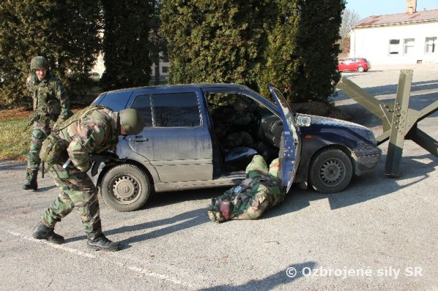 Bojová pohotovosť v bvrps Zvolen