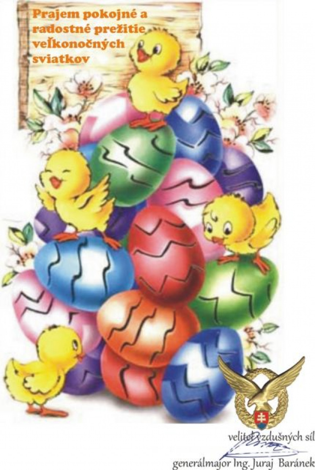 Príjemné prežitie veľkonočných sviatkov