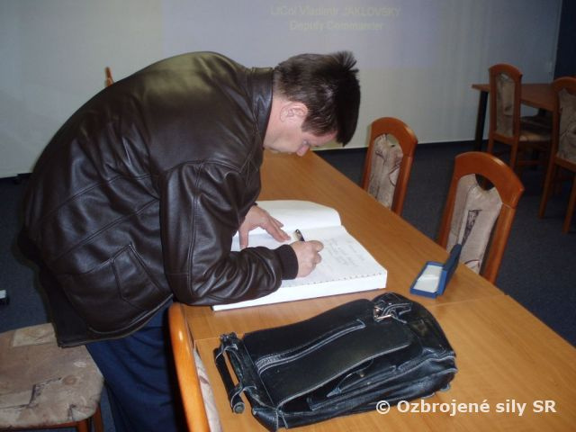 Návšteva zástupcu veliteľa Vzdušných síl Chorvátska