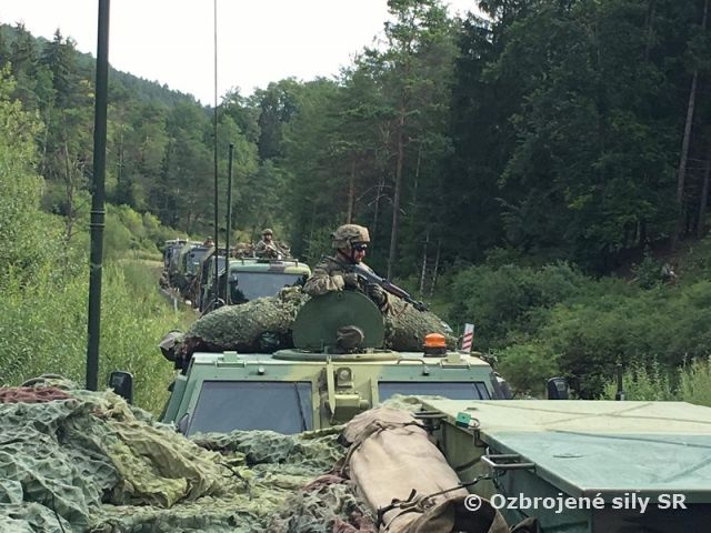 Zabezpečenie spojenia na medzinárodnom cvičení