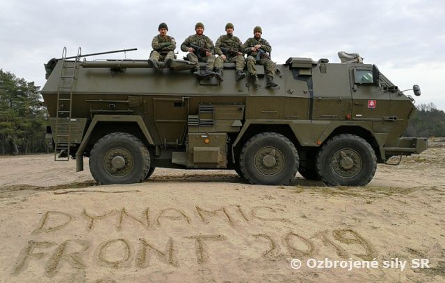 Zabezpečenie spojenia počas medzinárodného cvičenia