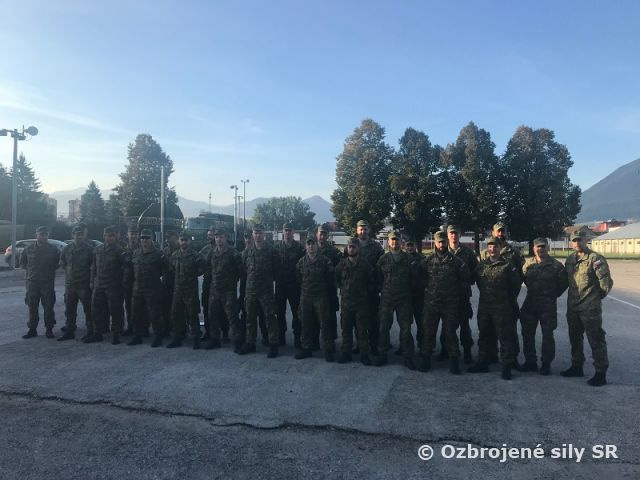 Komunikačná podpora počas cvičenia Slovenský štít 2018