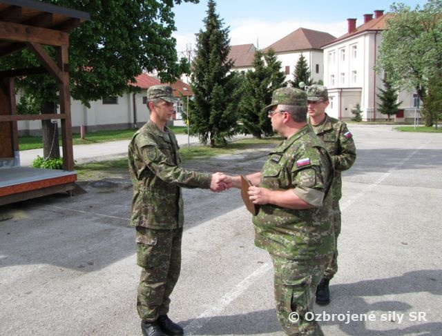 Rozlúčkový nástup v Ružomberku