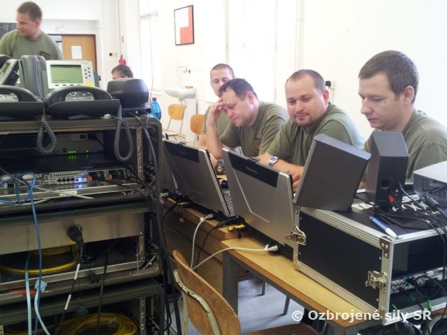 Základňa Mobilných KIS sa pripravuje na cvičenie Combined Endeavor 2012, Slovak Endeavor 2012