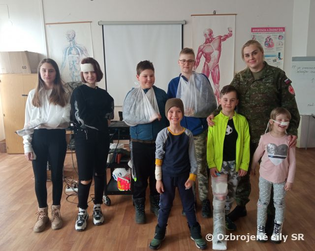 Denný detský tábor na Základni výcviku a mobilizačného doplňovania v Martine