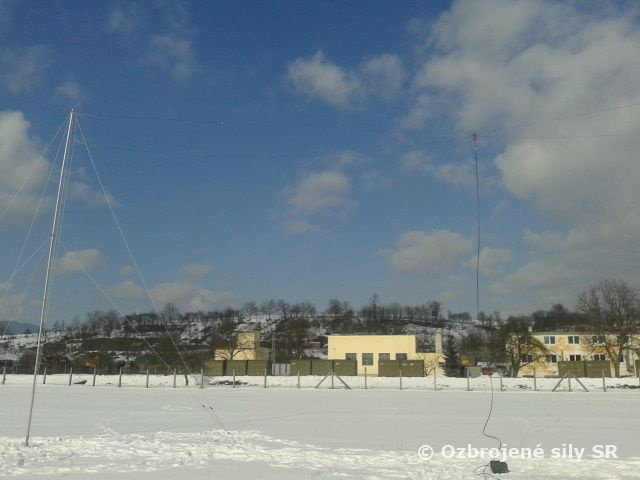 Nácvik krátkovlnného rádiového spojenia.