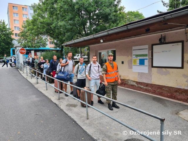 Začatie základného vojenského výcviku