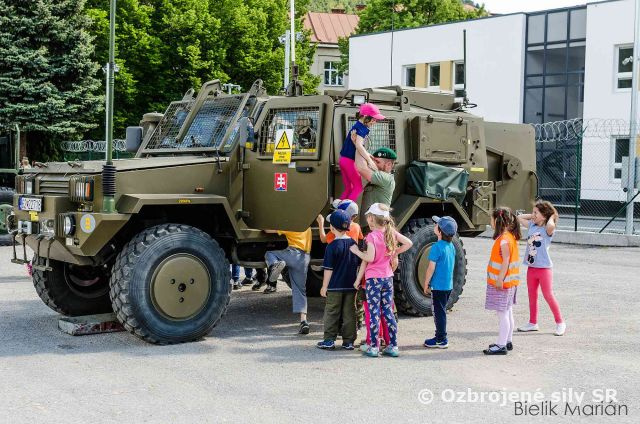 Medzinárodný deň detí v Považských kasárňach v Ružomberku