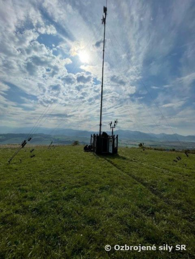 Výcvik 1.Centra Základne nasaditeľných komunikačných a informačných systémov Ružomberok