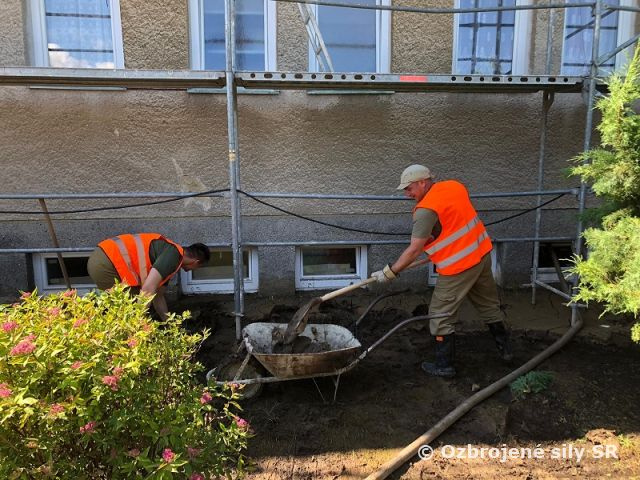 Pomoc pri odstraňovaní následkov povodní