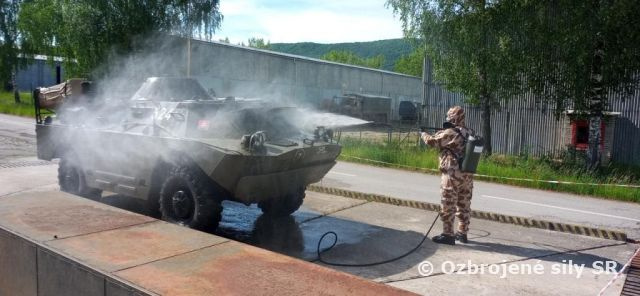 Kurz obslúh dekontaminačných zariadení Sanijet C.1126  HR a  Sanijet C.921