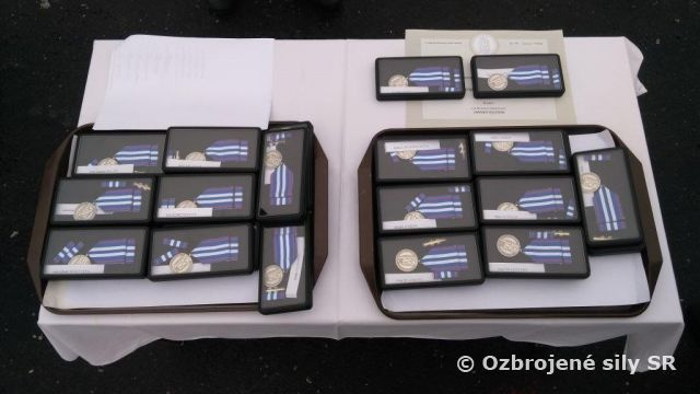 Slávnostný nástup k 25. výročiu vzniku OS SR