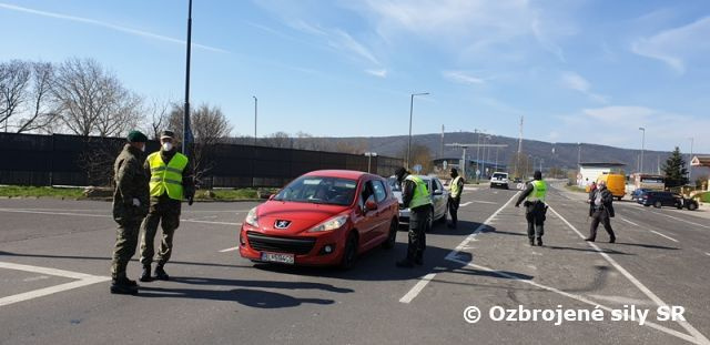 Nasadenie príslušníkov Veliteľstva posádky Bratislava v súvislosti s koronavírusom
