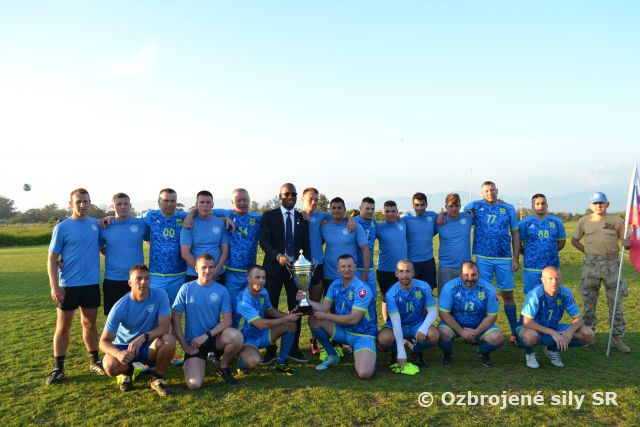 Zabezpečenie bikomunálnej aktivity  - Mier a šport na CYPRE – priateľský futbalový zápas v obci PYLA