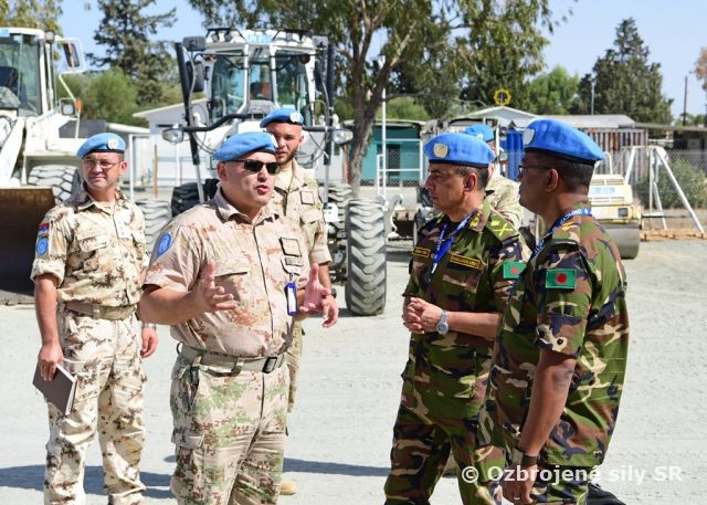 Príchod nového Vojenského veliteľa do misie UNFICYP