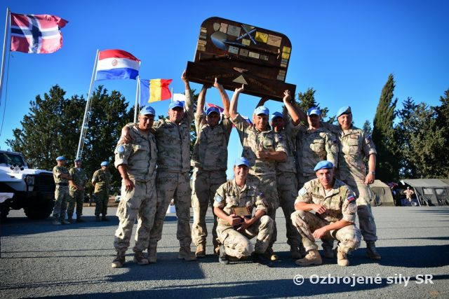 Slováci víťazne na „Military Skills Competition“
