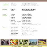 Klubová činnosť apríl 2026-1