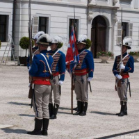 Striedanie stráží v prezidentskom paláci