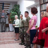 Všetkých darcov privítal vedúci kancelárie prezidenta SR Milan Čič