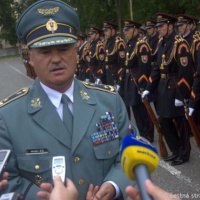 náčelník Vojenskej kancelárie prezidenta SR počas tlačového vyhlásenia