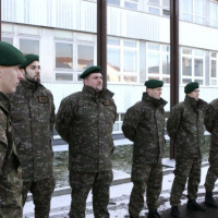 Počas slávnostného nástupu