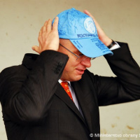 Predseda parlamentu navštívil vojakov na Cypre