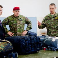 05 Špeciálne sily v Žiline navštívil štátny tajomník MO SR Ondrejcsák