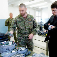 07 Špeciálne sily v Žiline navštívil štátny tajomník MO SR Ondrejcsák