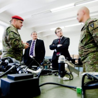 08 Špeciálne sily v Žiline navštívil štátny tajomník MO SR Ondrejcsák