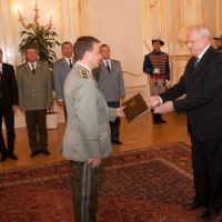 Prezident Slovenskej republiky menoval a povýšil generálov