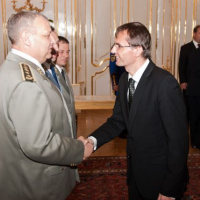 Prezident Slovenskej republiky menoval a povýšil generálov