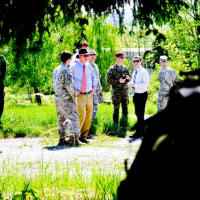 10 Cvičiace skupiny SVK a USA SOF v Lešti navštívil americký veľvyslanec