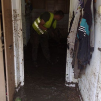 Vojaci aj dnes pomáhajú v obciach postihnutých povodňami