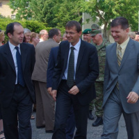 Slávnostné privítanie profesionálnych vojakov po splnení úloh v Afganistane