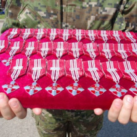 Slávnostné privítanie profesionálnych vojakov po splnení úloh v Afganistane