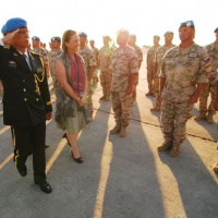 Medaily pre slovenských vojakov na Cypre