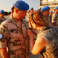 Medaily pre slovenských vojakov na Cypre