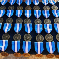 Medaily pre slovenských vojakov na Cypre