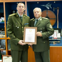 Generál Bulík prijal absolventa National War College