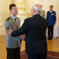 Medaila za statočnosť pre príslušníka žilinského 5. pluku